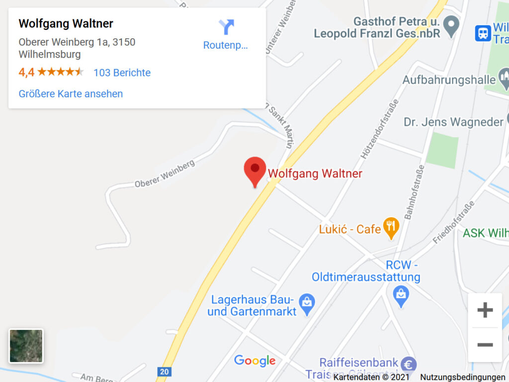 Gasthof Waltner map